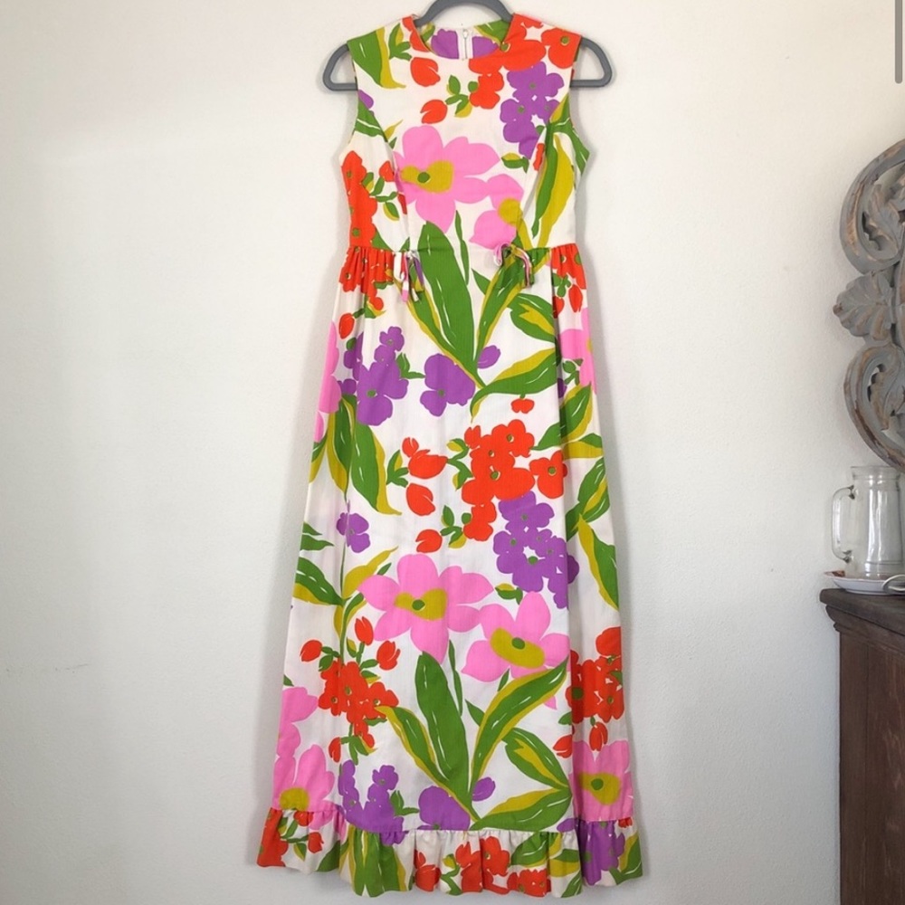 Malia Honolulu Hawaiian maxi dress